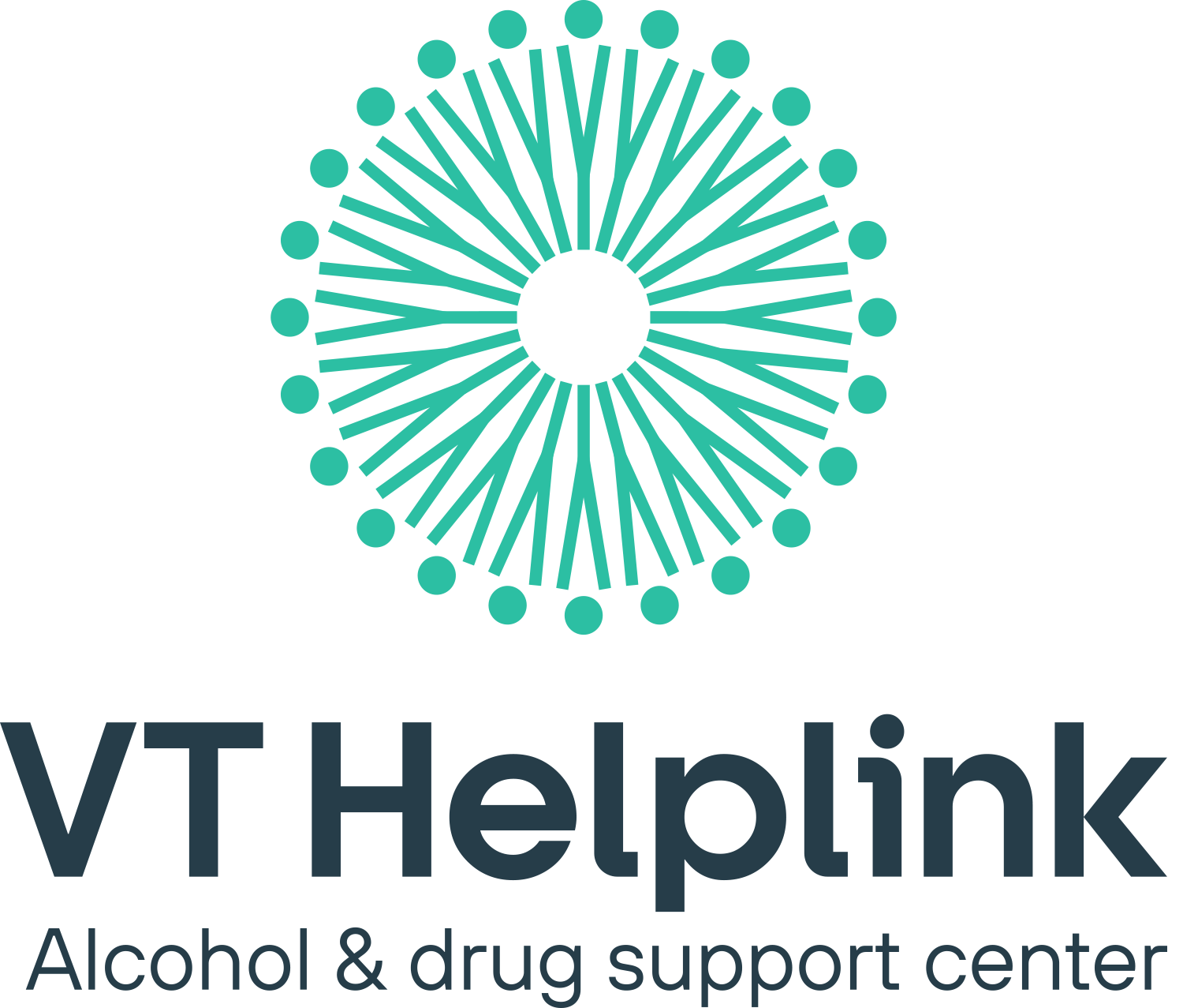 VT Helplink alcohol and drug support center logo