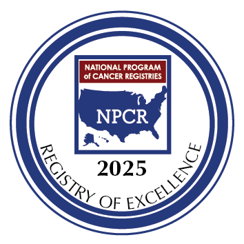 The Vermont Cancer Registry is recognized by CDC's National Program of Cancer Registries as a CDC Registry of Excellence for their 2025 data submission.