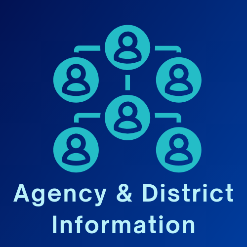 Agency and District Information icon