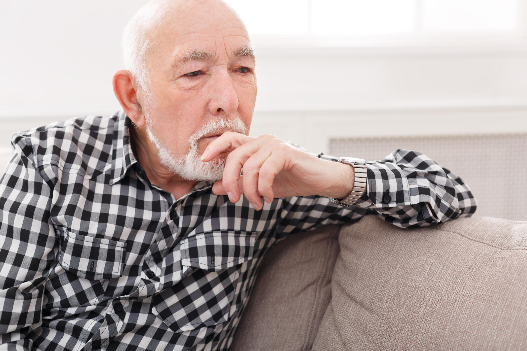 older man alone