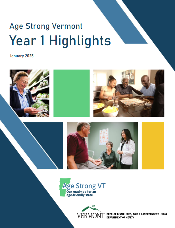 Cover of Age Strong Year 1 Report