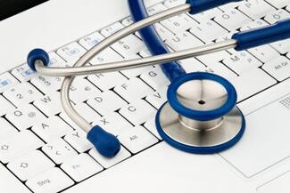 BMP Search Stethoscope and Keyboard Image