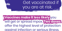 Mpox vaccine poster image